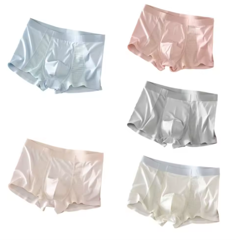 Fraîcheur et Confort Ultime : Boxers Respirants Ice Silk pour Homme (Lot  de 3)