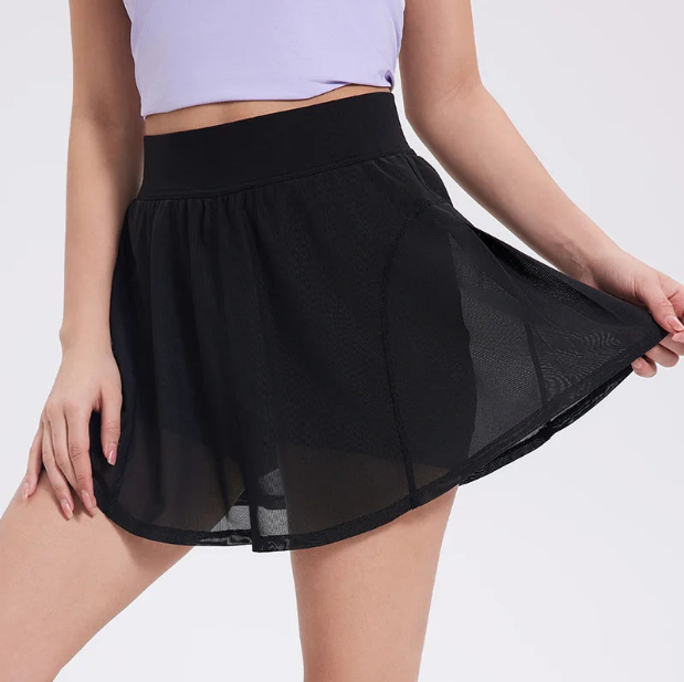 Jupe-Short de Sport Mesh : Performance et Élégance